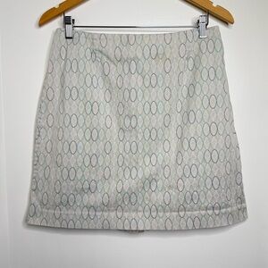 Geoffrey Beene Sport Mod Geometric Mini Skirt Size 10